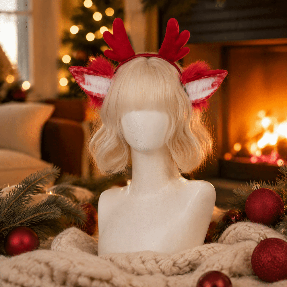 Reindeer Antlers Headband - Antler Headband Xmas Elk Party Dress