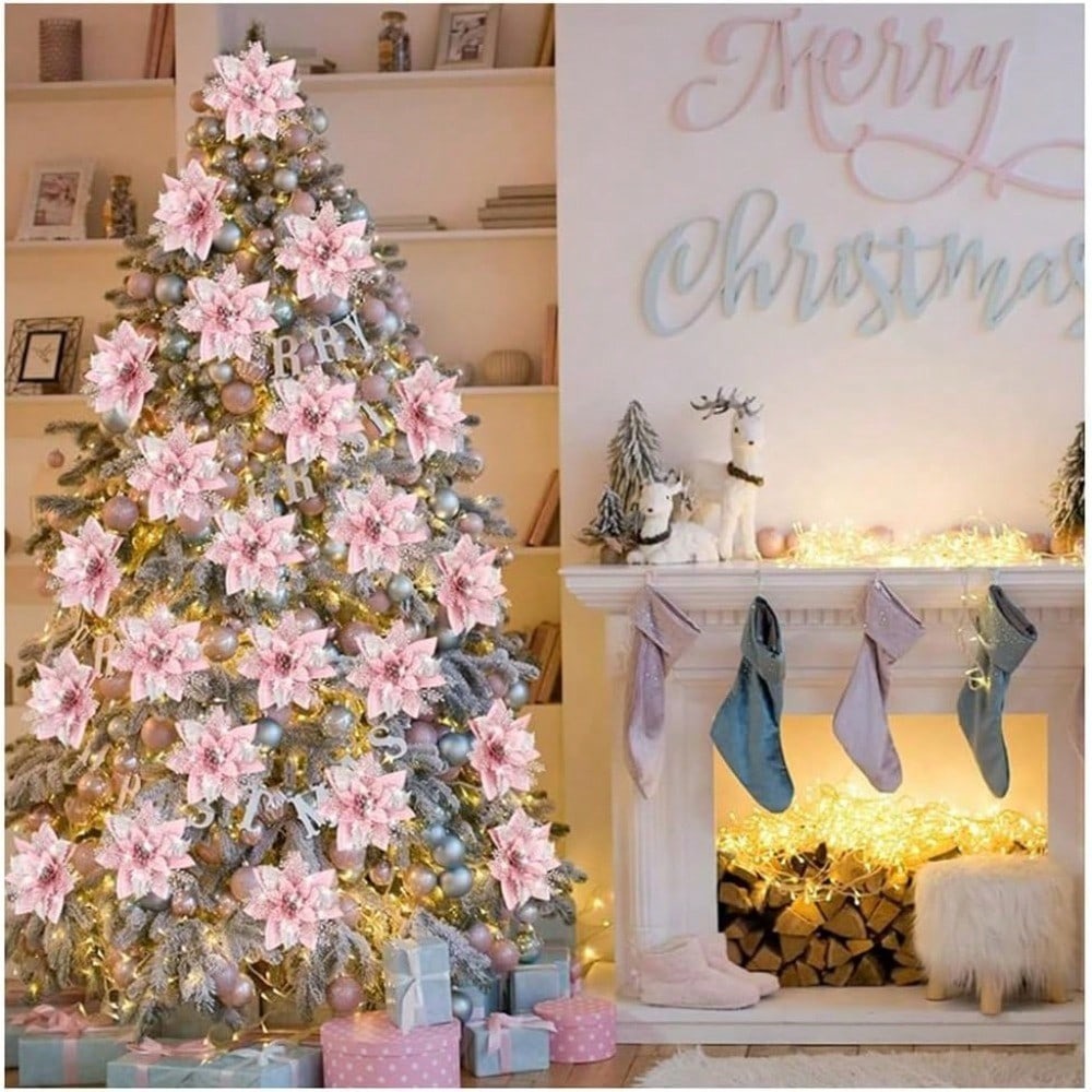 6/12Pcs 5.5Inch Christmas Tree - Christmas Tree Artificial recension och pris