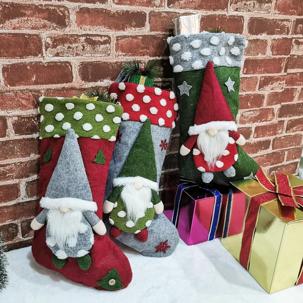 Christmas Stocking Gift Bag Ki - Christmas Stocking Hanging recension och pris
