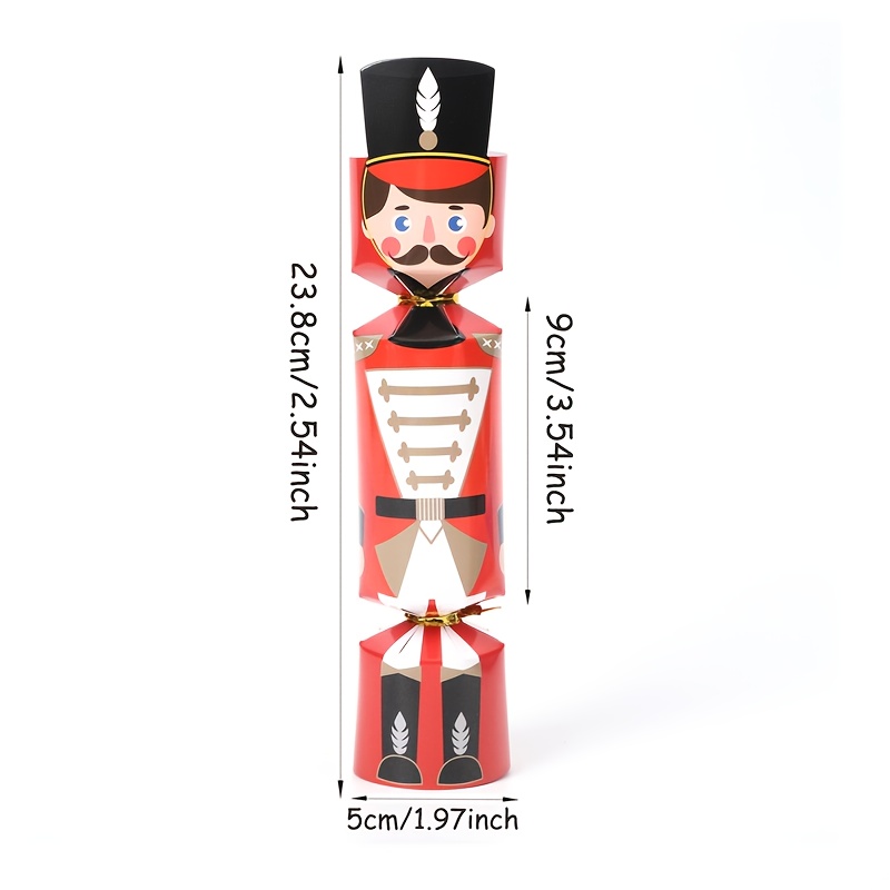 24Pcs Christmas Cracker Nutcra - Nutcracker Figurine recension och pris