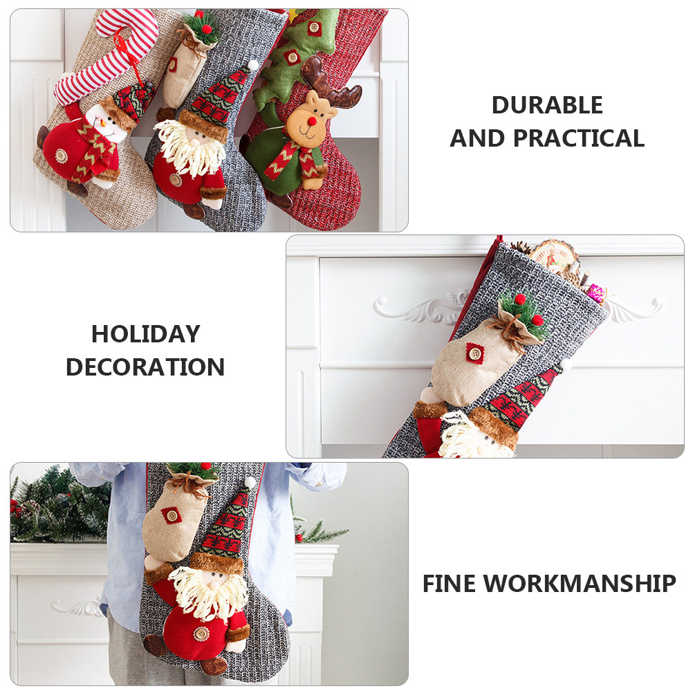 Christmas Stockings Sock Decor - Christmas Stocking Hanging recension och pris