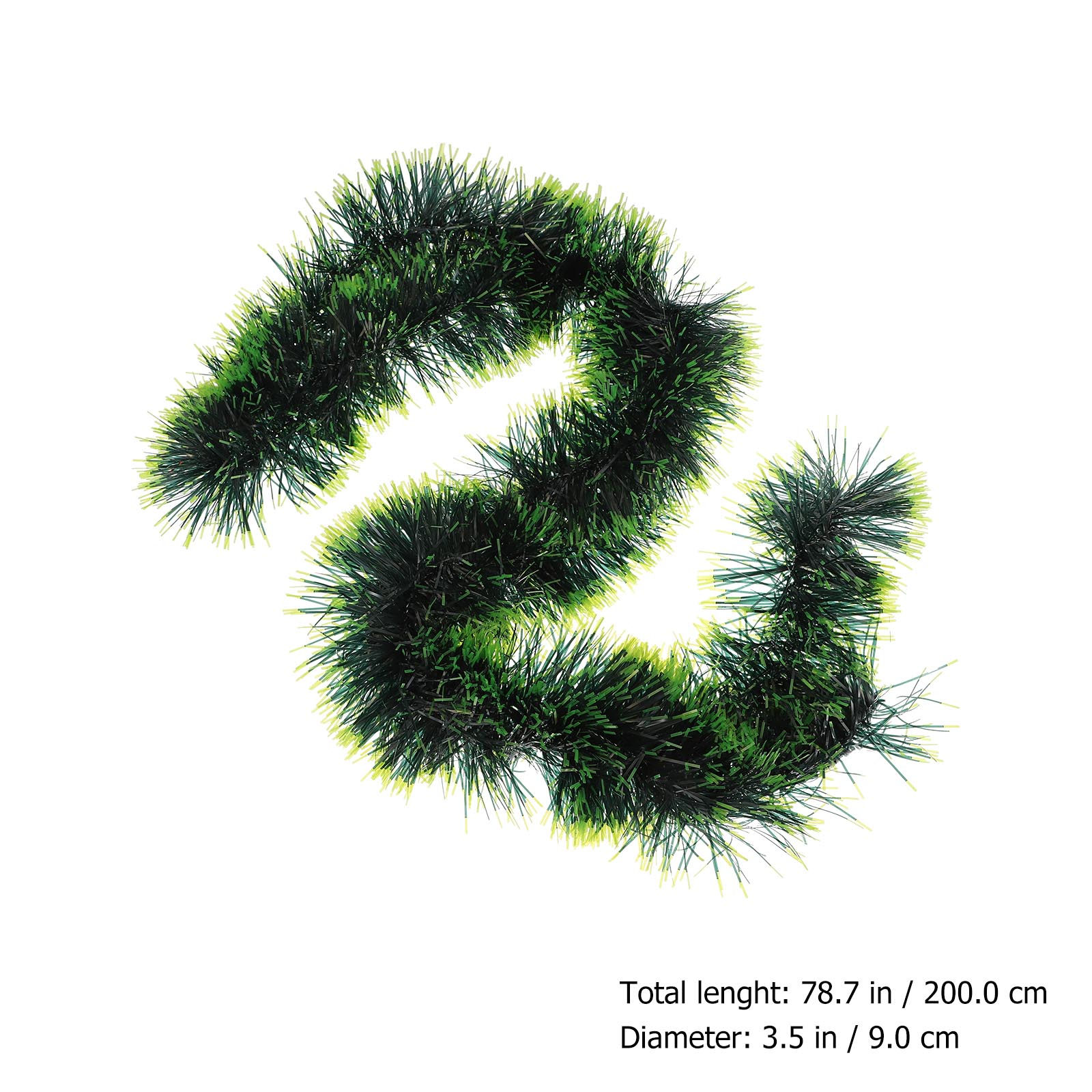 2Pcs Christmas Snowflake Tinse - Tinsel Garland Decoration recension och pris