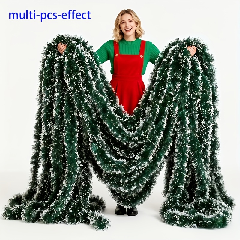 6/14M Christmas Tinsel Garland - Tinsel Garland Decoration recension och pris