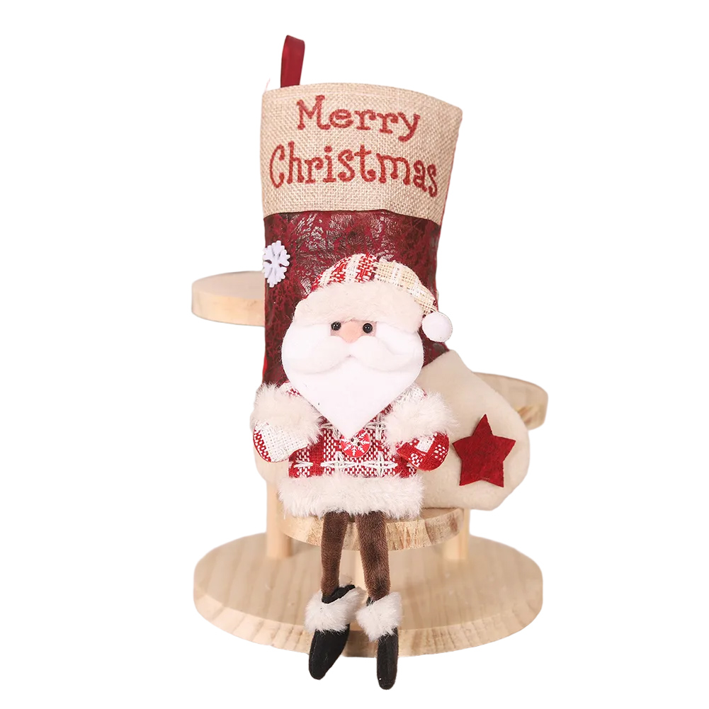Large Christmas Stocking with  - Christmas Stocking Hanging recension och pris