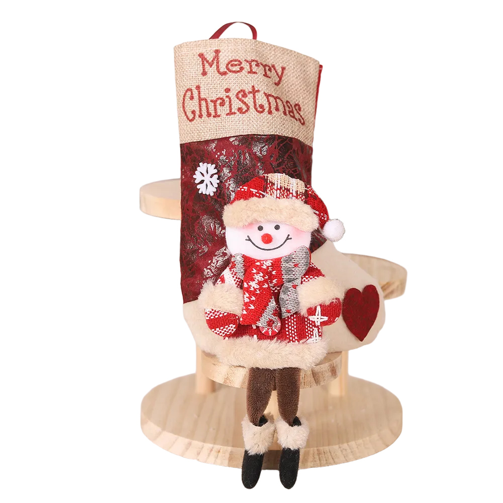 Large Christmas Stocking with  - Christmas Stocking Hanging recension och pris