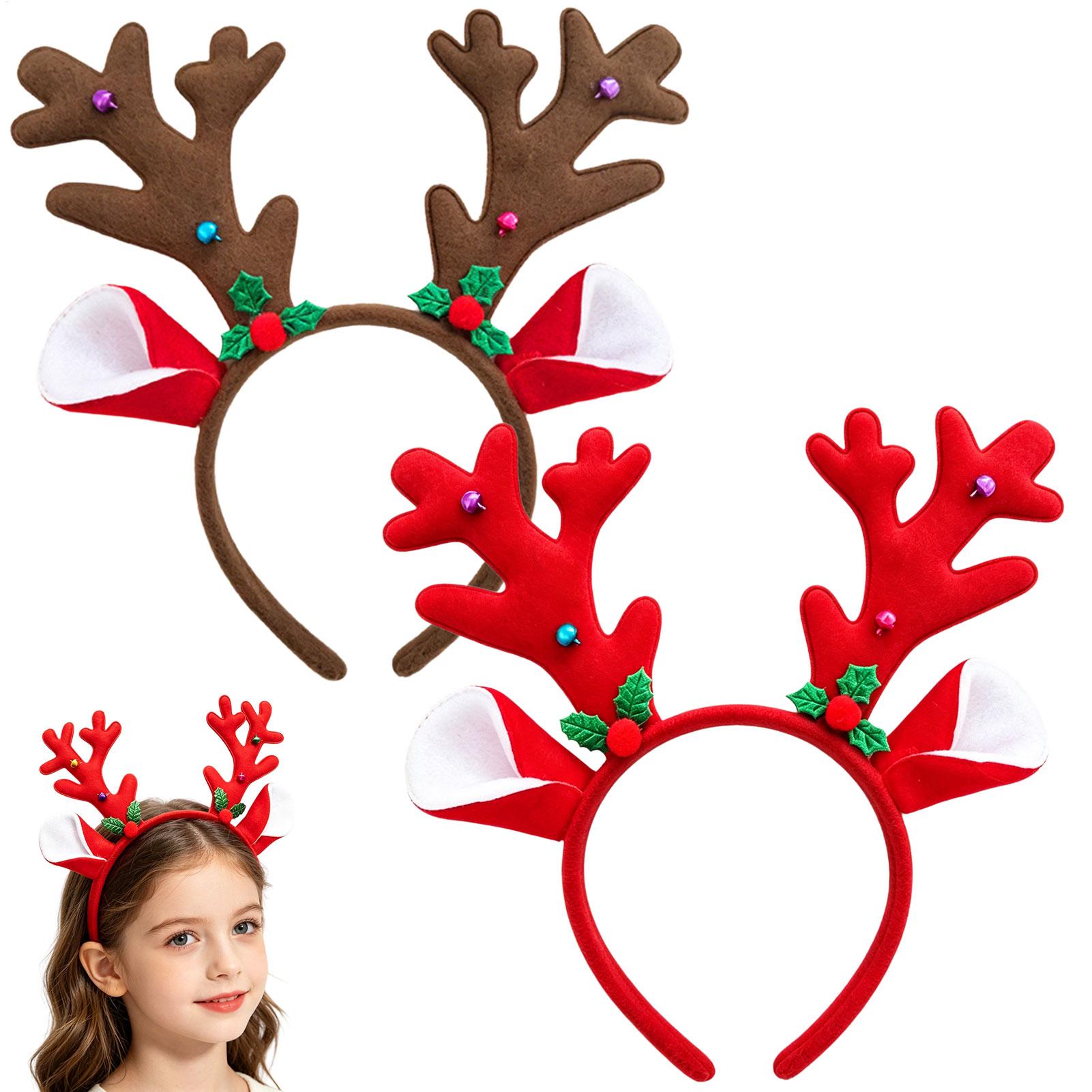 Christmas Decor Antlers Headba - Reindeer Antlers Headband recension och pris