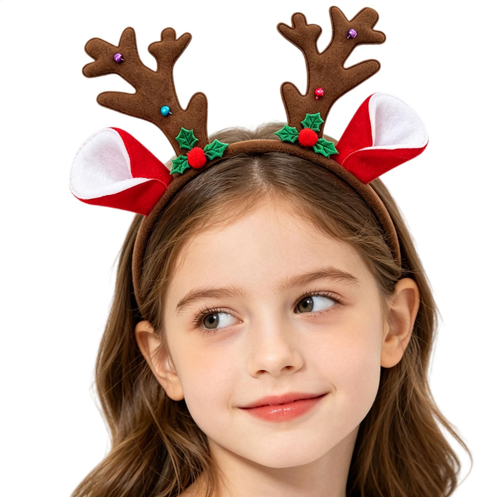 Christmas Decor Antlers Headba - Reindeer Antlers Headband recension och pris