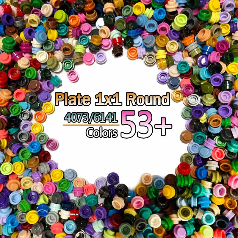 Round Plate 1x1 DIY Pixel Art  - Lego Set City recension och pris