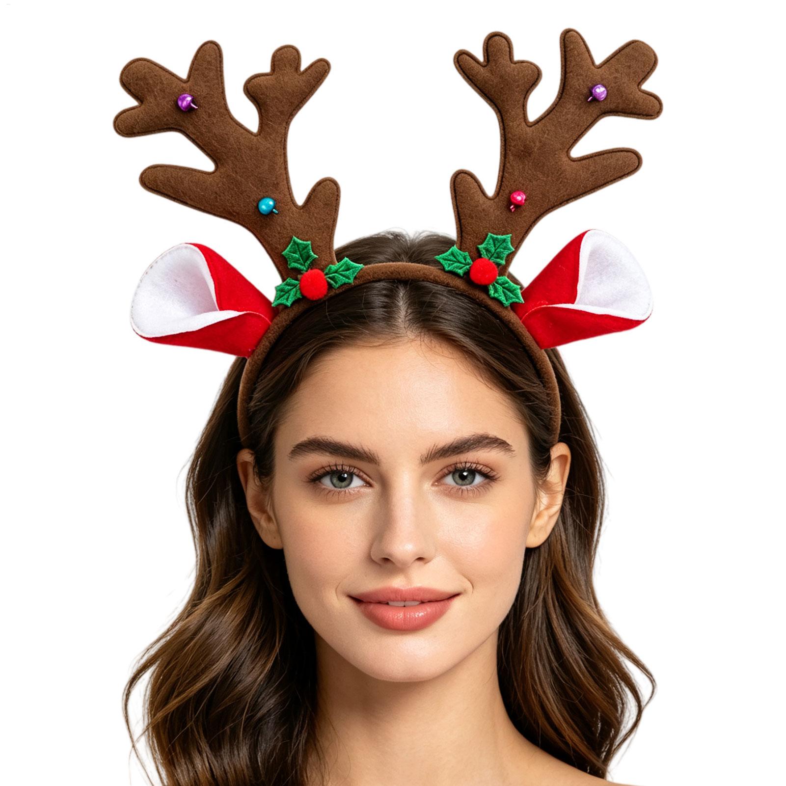 Christmas Reindeer Antlers Hea - Reindeer Antlers Headband recension och pris