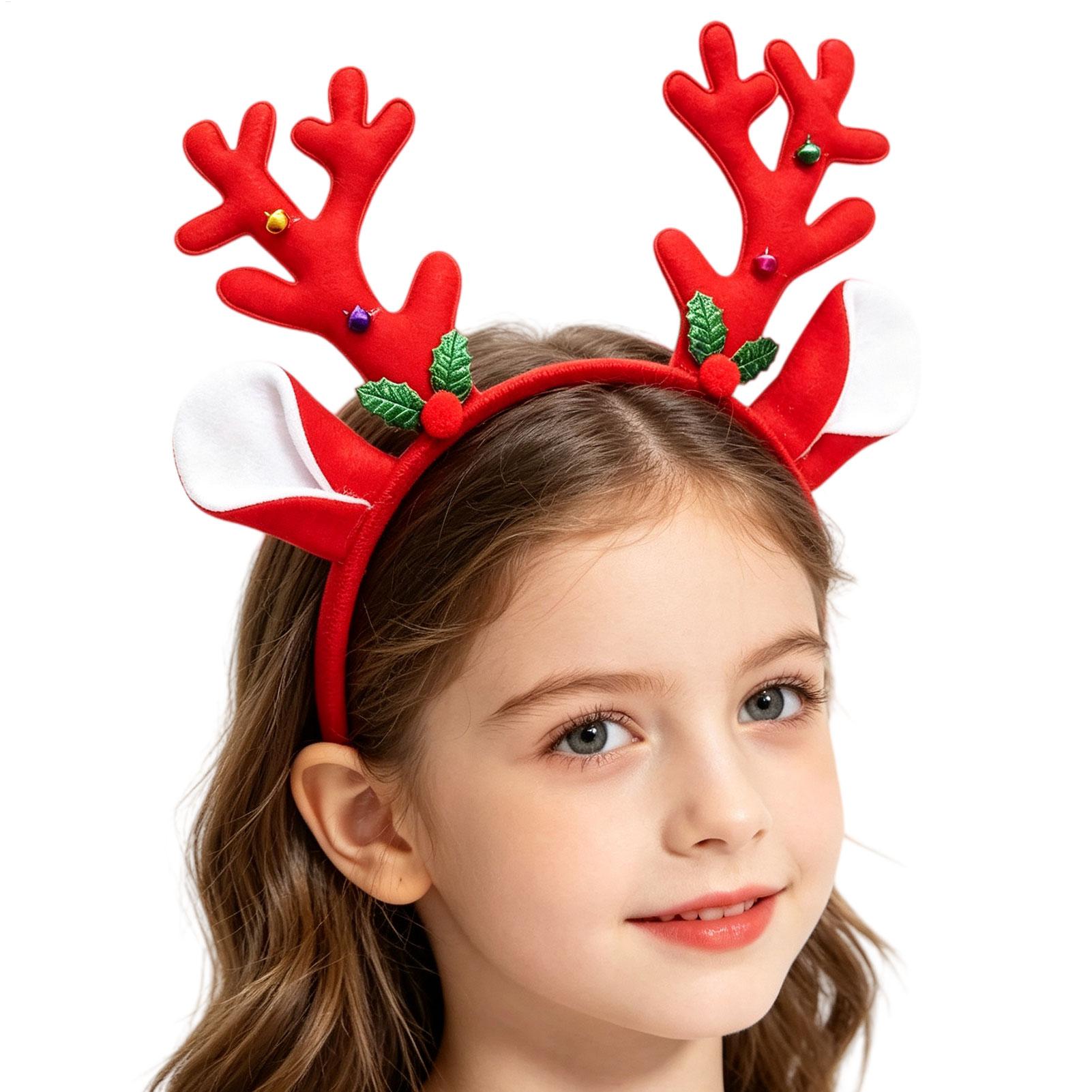 Christmas Reindeer Antlers Hea - Reindeer Antlers Headband recension och pris