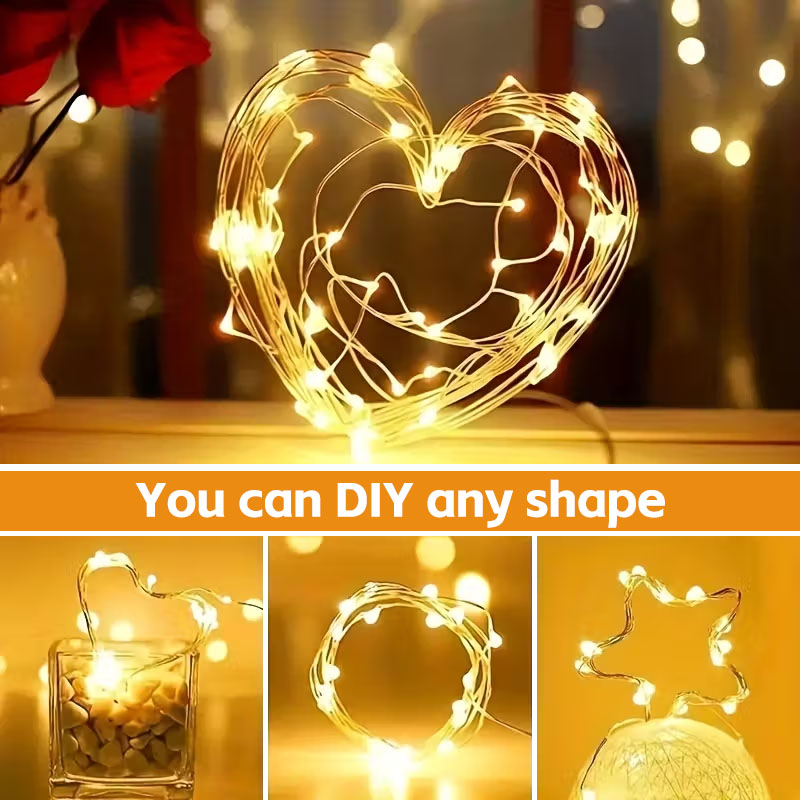 LED fairy lights, battery-powe - Led Fairy String Lights recension och pris