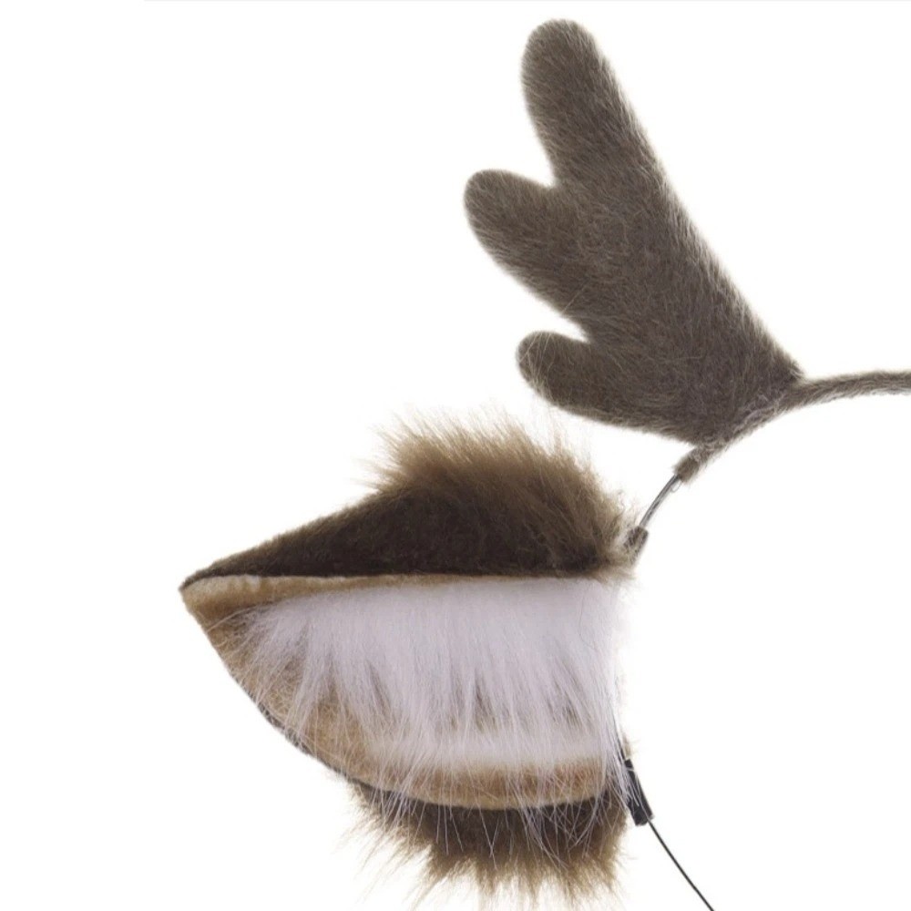 Antler Headband Xmas Elk Party - Reindeer Antlers Headband recension och pris