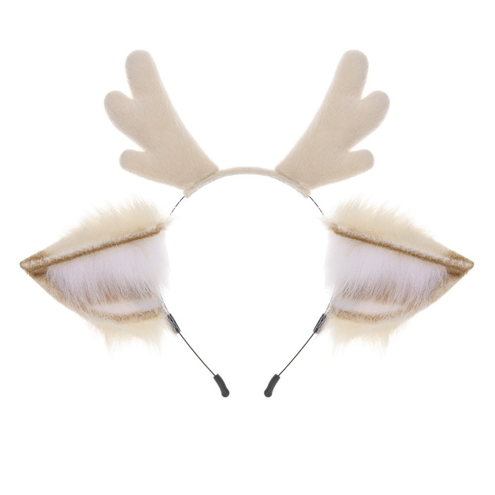Antler Headband Xmas Elk Party - Reindeer Antlers Headband recension och pris