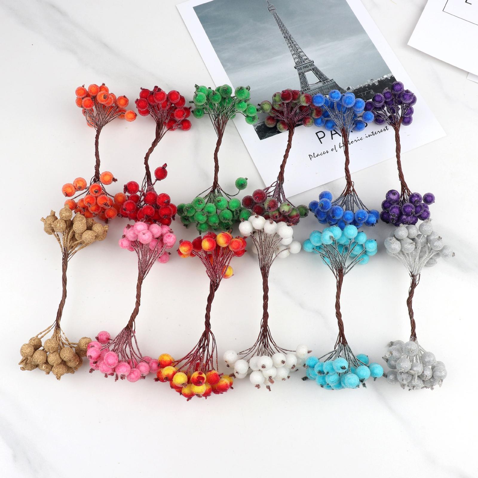 Foam Berry Stems for Christmas - Christmas Tree Artificial recension och pris