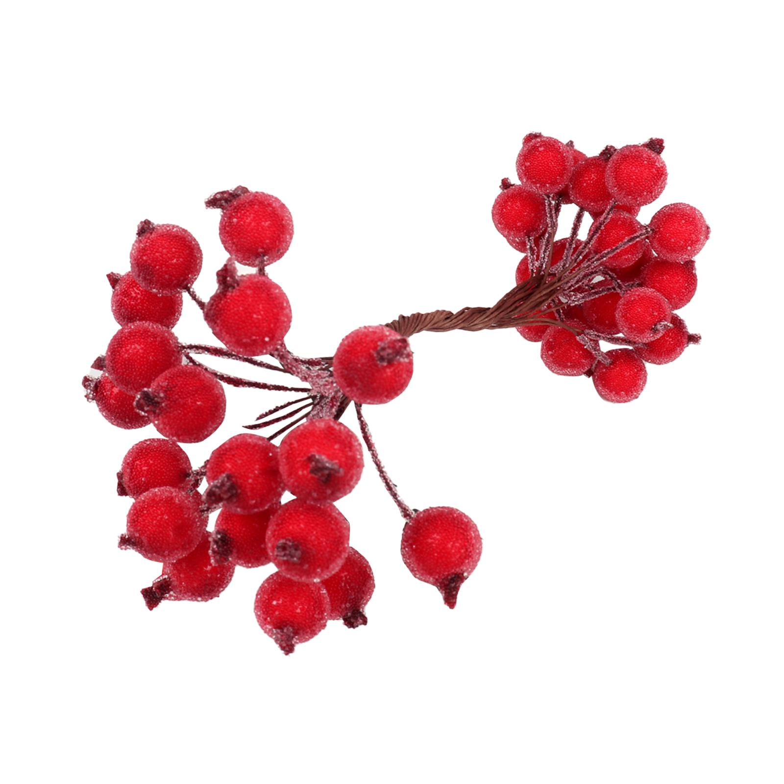 Foam Berry Stems for Christmas - Christmas Tree Artificial recension och pris